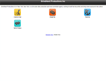 Tablet Screenshot of grindhardtv.com